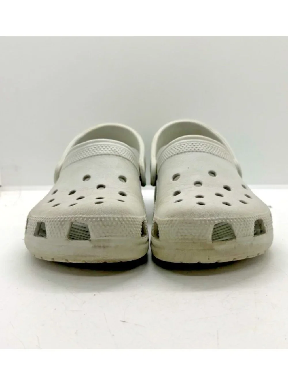 Crocs Classic Clogs Slip On Sandal Gray Sz J1 206991 Unisex Kids Juniors Comfort